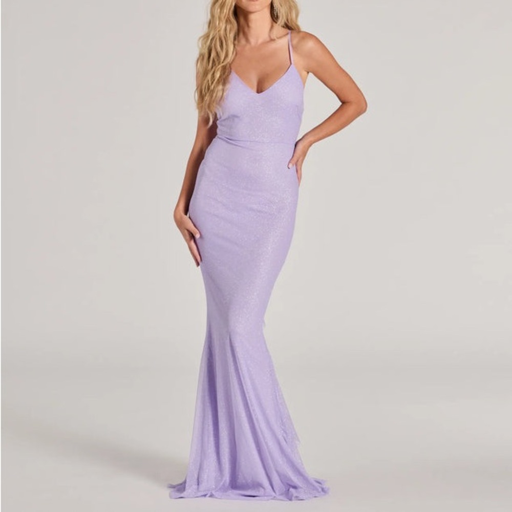 Elegant red Evening prom Gown